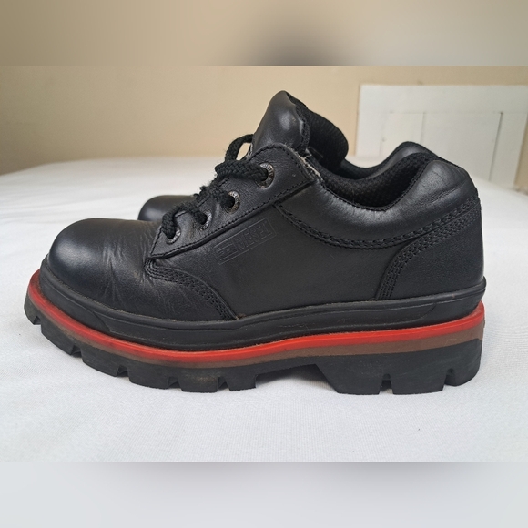 Diesel Steel Cap Mens Leather Boots Size 9 - Picture 5 of 13